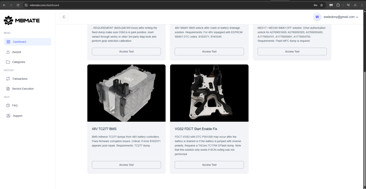 MBMate Dashboard Preview 2